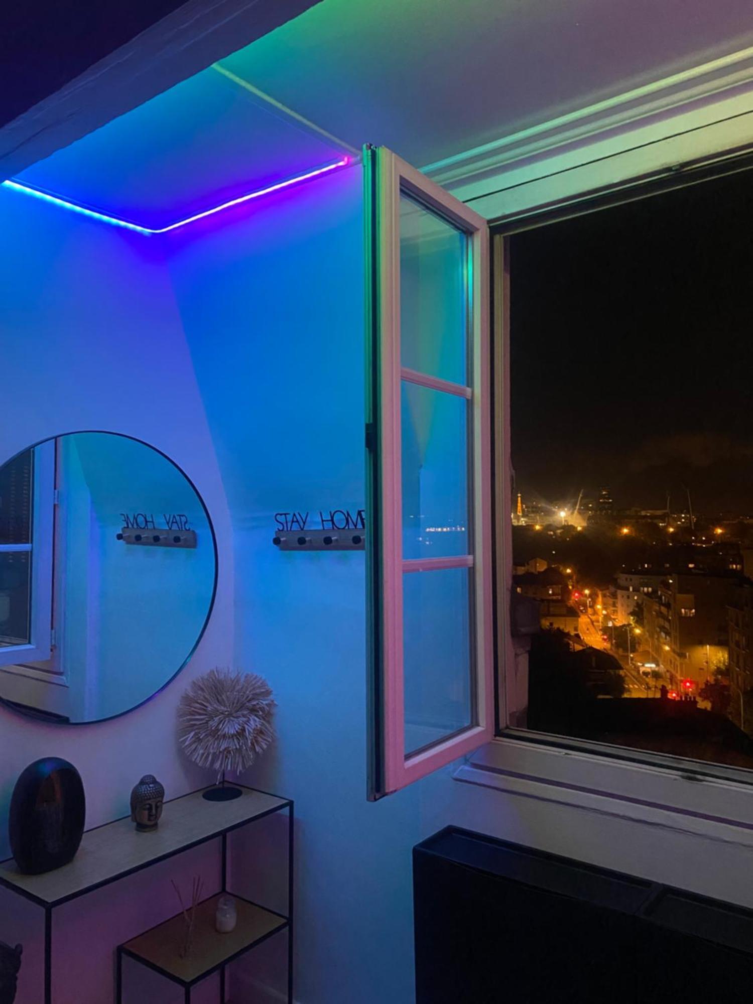 Appartement Vue Tour Eiffel Ligne 14 A Cote De Paris Gentilly Eksteriør bilde